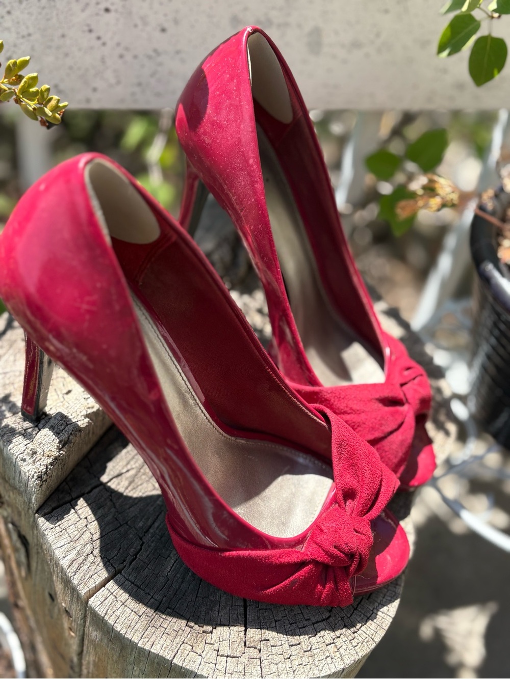 Ladies Red High Heels  By Fiona
